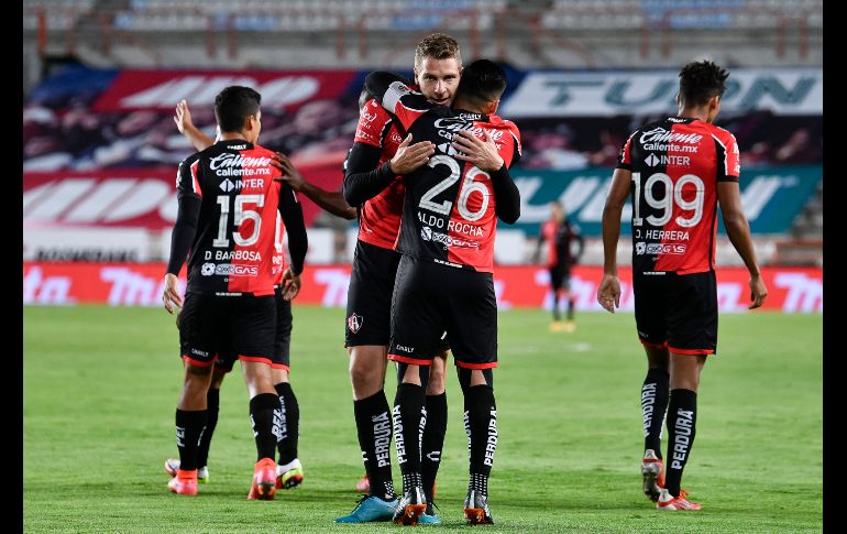 SÓLIDOS. Atlas sigue invicto en el torneo y se ubican en 5° lugar con la victoria. IMAGO7