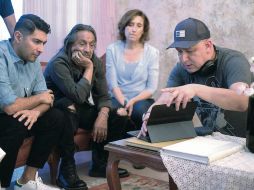 Ianis Guerrero. El actor posa acompañado de la actriz, Carmen Beato. Cortesía