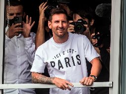 Messi a su llegada a París. EFE / C. P. Tesson
