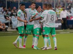 Los Panzas Verdes de inicio a fin fueron mejores que los estadounidenses. TWITTER/@clubleonfc