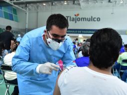 El nuevo macromódulo en Tlajomulco se une a los sitios donde se realizarán las próximas jornadas de vacunación. ESPECIAL/Gobierno de Tlajomulco