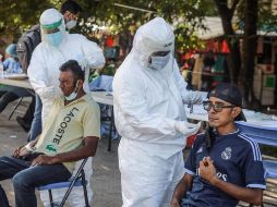 La ocupación media de camas generales en los hospitales mexicanos es del 54 %, y del 46 % para camas de terapia intensiva. EFE/D. Guzmán