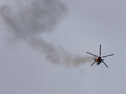 El helicóptero viajaba con 16 personas a bordo. AP/ARCHIVO