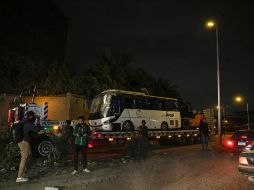 La explosión ocurrió cuando el autobús se encontraba en una parada cerca de un centro comercial. EFE/ARCHIVO