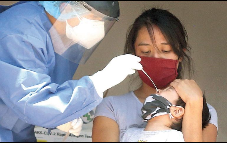 Desde que inició la pandemia en febrero de 2020 se han contagiado 63 mil 239 niños y adolescentes, de los cuales 613 lamentablemente han perdido la vida. SUN / EELG