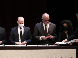 La ceremonia tuvo lugar en el Museo Nacional de Antropología. EFE/M. Guzmán