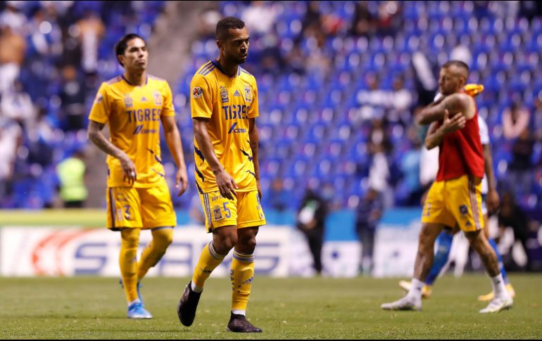 FRUTRADOS. Por tercer partido consecutivo, los Tigres terminaron con 10 jugadores y no ganan desde la Jornada 1. IMAGO7
