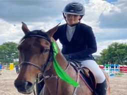 Emily Álvarez dice que varios caballos de la delegación mexicana, incluida su yegua de nombre Alizze, fueron rechazados para participar. INSTAGRAM / @canelo