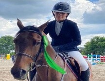 Emily Álvarez dice que varios caballos de la delegación mexicana, incluida su yegua de nombre Alizze, fueron rechazados para participar. INSTAGRAM / @canelo