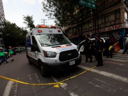 La titular de la Secretaría de Gestión Integral de Riesgos y Protección Civil de la CDMX, Myriam Urzúa, informó que hasta el momento hay 14 lesionados, tres en estado grave. EFE / S. Gutiérrez