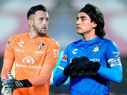 Camilo Vargas. El portero colombiano se ha convertido en referente del Atlas.  Carlos Acevedo. El portero azteca se apropió de la titularidad en Santos Laguna. Imago7