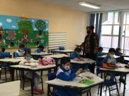 AMLO insiste en que su gobierno va a cuidar a los niños, pero tenemos que correr riesgos. SUN / ARCHIVO