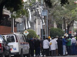 Testigos denuncian que en su departamento faltan muchos objetos de valor pese a que su vivienda no fue de las más afectadas por la explosión. EFE/S. Gutiérrez