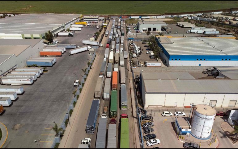 La frontera norte captó 6mil 607 millones de dólares de inversión extranjera en la primera mitad del 2021, que significó 35.8% del total nacional. AFP/Archivo