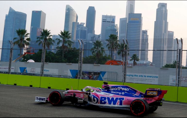 El Gran Premio de Singapur, que se correría el 3 de octubre, se canceló ''por problemas de seguridad y de logística generados por la pandemia del COVID-19'', informaron el día 4 de junio. EFE / ARCHIVO