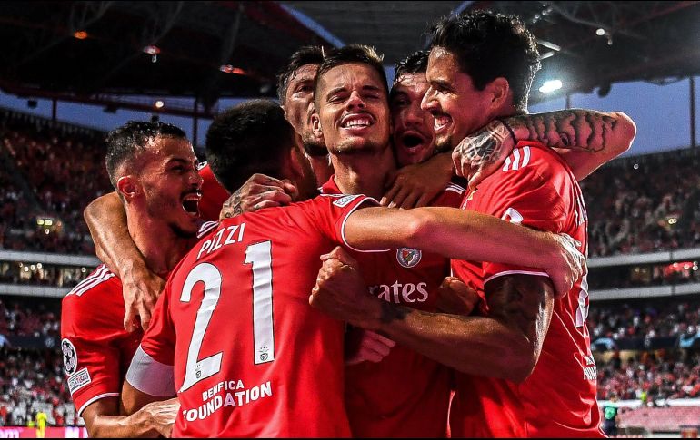 El conjunto de Jorge Jesús fue mejor en la primera parte y le bastó para sacar la ventaja mínima. . AFP/P. MOREIRA