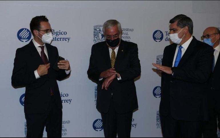 CEMEX se integra al Consorcio de Investigación, Transferencia Tecnológica y Emprendimiento UNAM – TEC mediante la firma de un “memorándum de entendimiento”. ESPECIAL