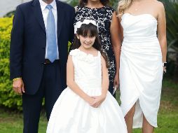 orge Luis Magaña Morfín, María José Zaldo López, Milly Carola Magaña Zaldo y Pía Elizabeth Magaña Zaldo. GENTE BIEN JALISCO/CLAUDIO JIMENO