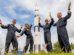 La cápsula no llevará a ningún astronauta profesional. AFP/ J. KRAUS