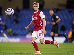 Odegaard anotó dos goles en 20 partidos con el conjunto del norte de Londres la campaña pasada. AP/A. DAVY