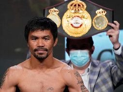 Manny Pacquiao luce físicamente como en sus mejores años de campeón mundial. AP/J. Locher