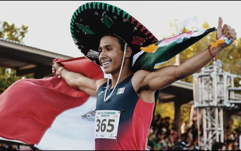 El mexicano Luis Avilés Ferreiro ganó el oro en los Juegos Olímpicos de la Juventud de 2018. TWITTER / @CONADE