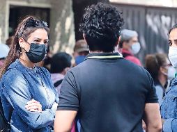 Fátima Molina revela que de sus pertenencias casi todo está perdido, por lo que sacó lo único rescatable. SUN / ARCHIVO