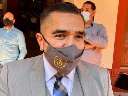 El magistrado Daniel Espinosa Licón detalla ante medios el anteproyecto de gastos. EL INFORMADOR/R. Rivas