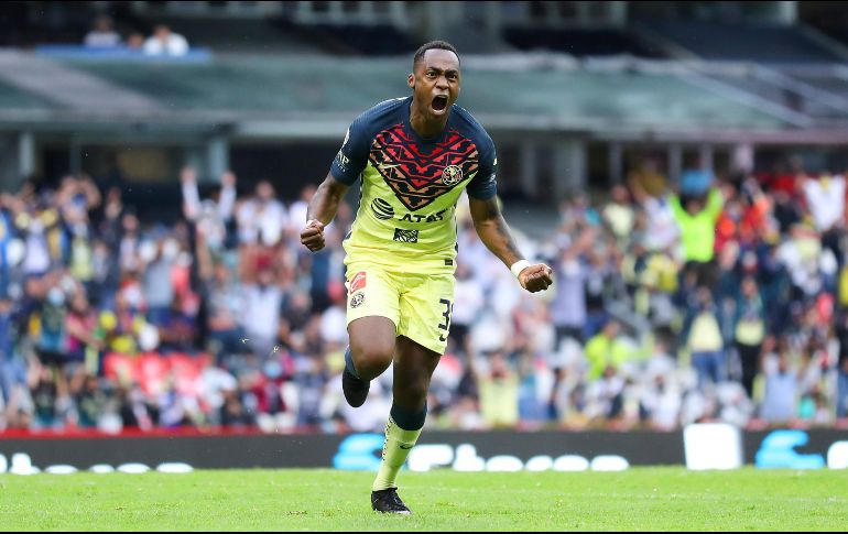 El ecuatoriano Ibarra volvió a jugar para las Águilas después de 602 días, la última vez había sido el 29 de diciembre, en la final del Apertura 2019. IMAGO7