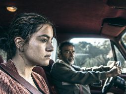 Talento. Los actores Paulina Gaitán (en primer plano) y Damián Alcázar, protagonistas de la serie “No fue mi culpa”. Cortesía/ Star + 