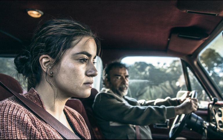 Talento. Los actores Paulina Gaitán (en primer plano) y Damián Alcázar, protagonistas de la serie “No fue mi culpa”. Cortesía/ Star + 