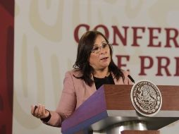 Nahle afirmó que en Morena hay varios hombres y mujeres preparadas políticamente y profesionalmente, en la que se incluyó, para ser el candidato o candidata presidencial. NTX / ARCHIVO