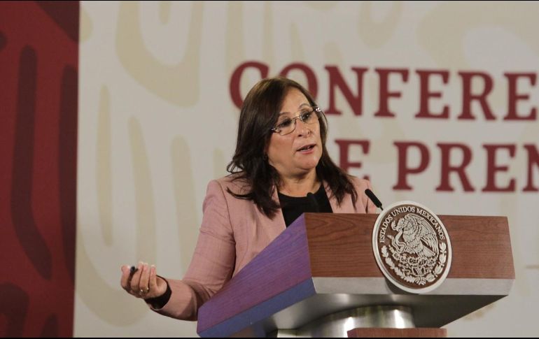 Nahle afirmó que en Morena hay varios hombres y mujeres preparadas políticamente y profesionalmente, en la que se incluyó, para ser el candidato o candidata presidencial. NTX / ARCHIVO