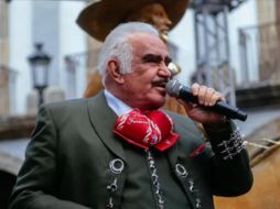 De acuerdo con un médico, Vicente Fernández seguirá hablando, pero podría no cantar. EL INFORMADOR / ARCHIVO