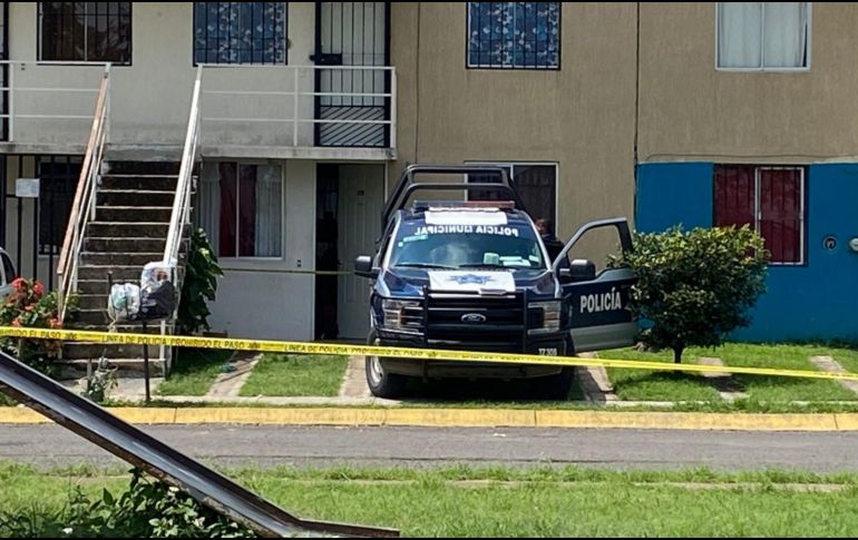 Los hechos ocurrieron en el cruce de las calles Trébol y Felicidad, en la colonia La Fortuna. ESPECIAL / Policía de Tlajomulco