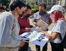 La UdeG resaltó que la ciudadanía ha sido muy solidaria en la recolecta de firmas. EL INFORMADOR / ARCHIVO