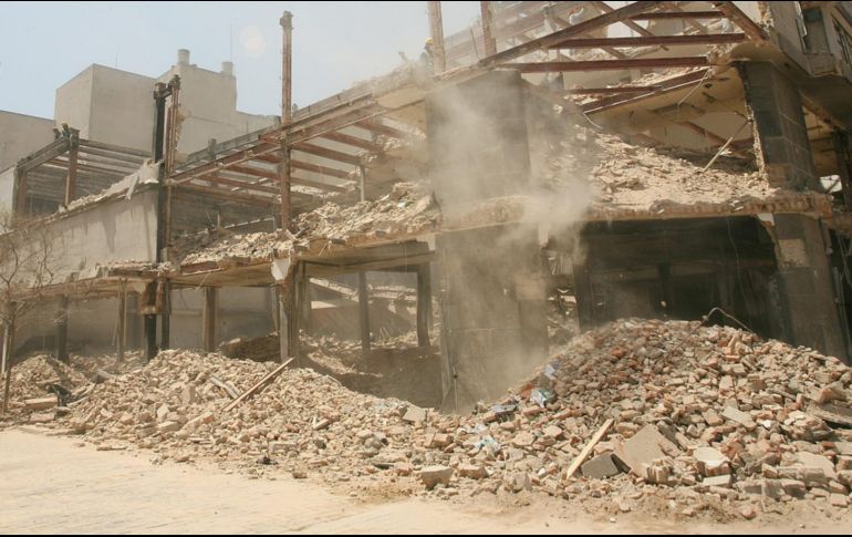 El derrumbe se produjo en un edificio de unos veinte apartamentos ubicado en una urbanización de Peñíscola. EL INFORMADOR/ARCHIVO