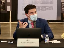 Samuel García fue señalado de rebasar los límites de financiamiento privado, recibir aportaciones de un ente prohibido y omitir la declaración de financiamiento privado. TWITTER/@samuel_garcias