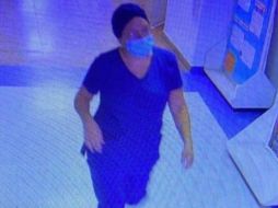 La Fiscalía de Jalisco divulgó en redes una imagen de la probable responsable, obtenida gracias a las cámaras de seguridad. TWITTER/@FiscaliaJal