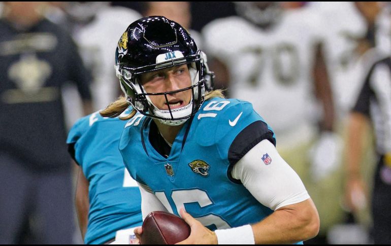 A prueba. Lawrence ha tenido actuaciones discretas en la pretemporada y es su estatus como primera selección global del Draft de este año lo que le abre las puertas de la titularidad con los Jaguars. AFP/ C. GRAYTHEN