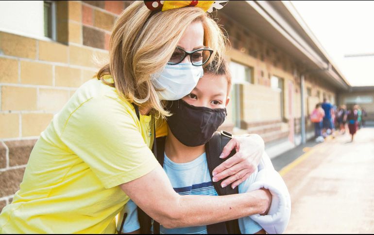 Aumentan los contagios de coronavirus en estados con un índice de vacunación menor al 60 por ciento. AP/D. Oswald