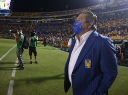 SE QUEJA. Miguel Herrera aprovechó para señalar que es un error la fecha FIFA con 3 partidos. IMAGO7