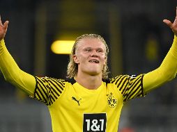 GOLEADOR. Con el de hoy, Haaland suma 3 goles en 3 partidos jugados en Bundesliga. AFP/I. FASSBENDER