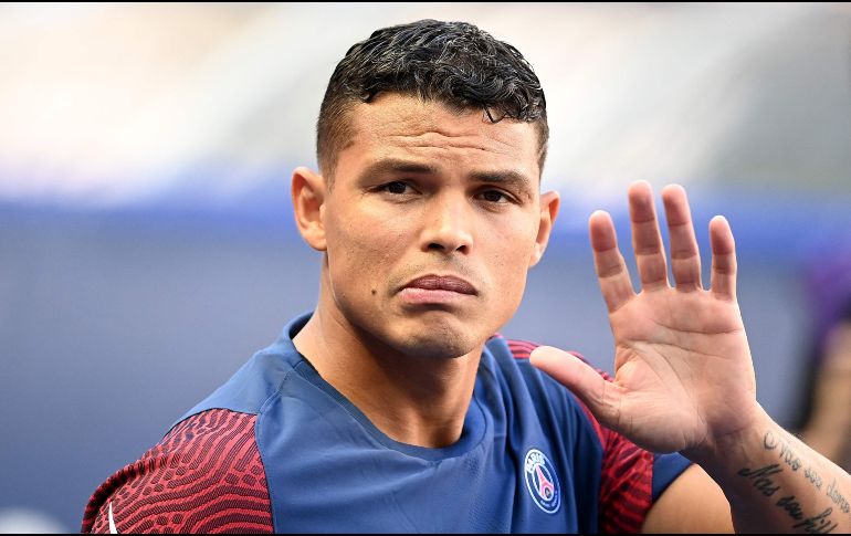 Entre los títulos ganados por Silva con el club galo, figuran varias ligas, copas y supercopas francesas, pero nunca pudo alzar una Champions League, cosa que hizo este año con el Chelsea. AFP/F. FIFE