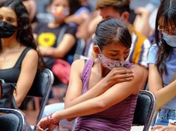 La aplicación de vacunas se estará realizando en los macromódulos ubicados en el auditorio Benito Juárez, CUCEI y CAT Tlajomulco. ESPECIAL/Salud Jalisco