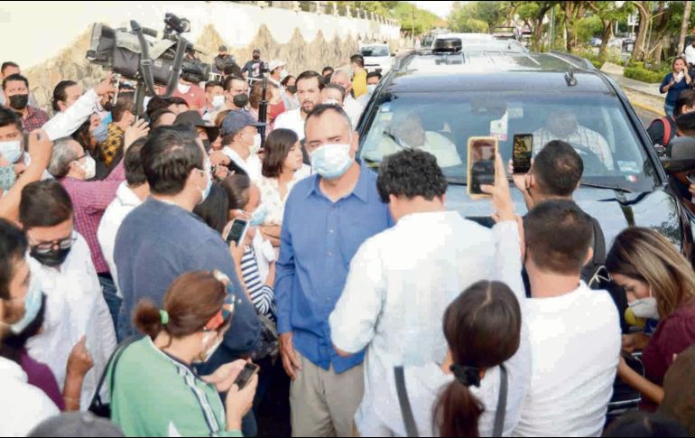 El Presidente López Obrador exigió respeto para reinstalar la mesa de negociaciones con la CNTE. SUN/Archivo