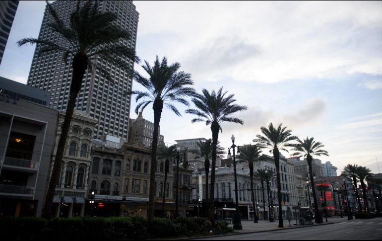 El NHC alerta de que una marejada ciclónica podría elevar el nivel del mar normal hasta 4.8 metros en la zona de la desembocadura del Misisipi. AFP / P. T. Fallon