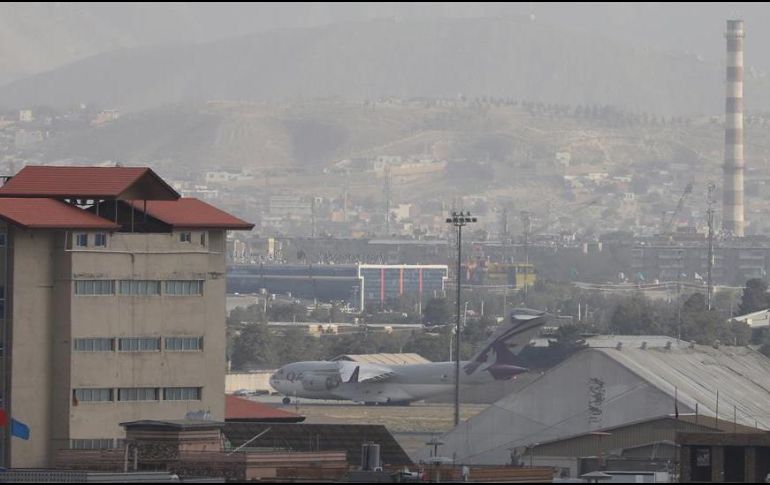 Vista de aviones militares en el Aropuerto Internacional Hamid Karzai, en Kabul, Afganistán. EFE