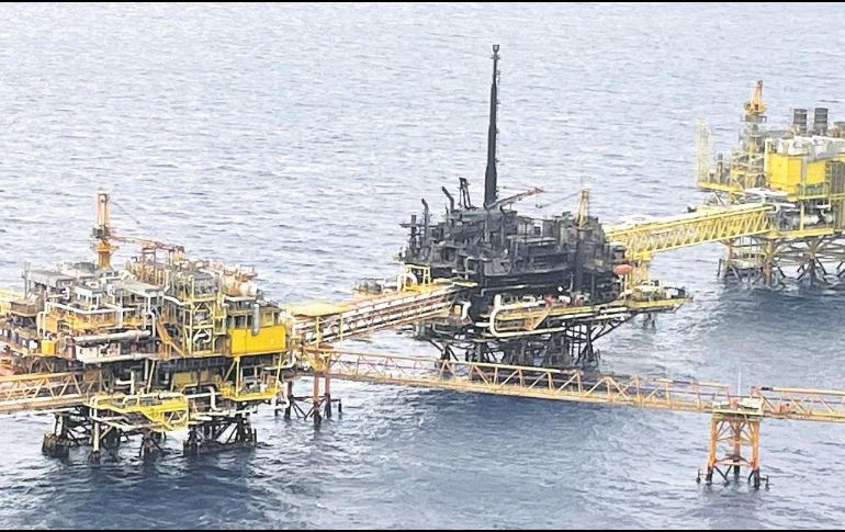 Las actividades para reanudar la producción se llevaron a cabo sin incidentes al personal, ni daños a instalaciones o al medio ambiente. TWITTER/@Pemex