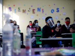 En un corte preliminar se contabilizan que 11 millones 426 mil 026 alumnos regresaron en 119 mil 497 escuelas abiertas y 970 mil 617 profesores. XINHUA / F. Cañedo